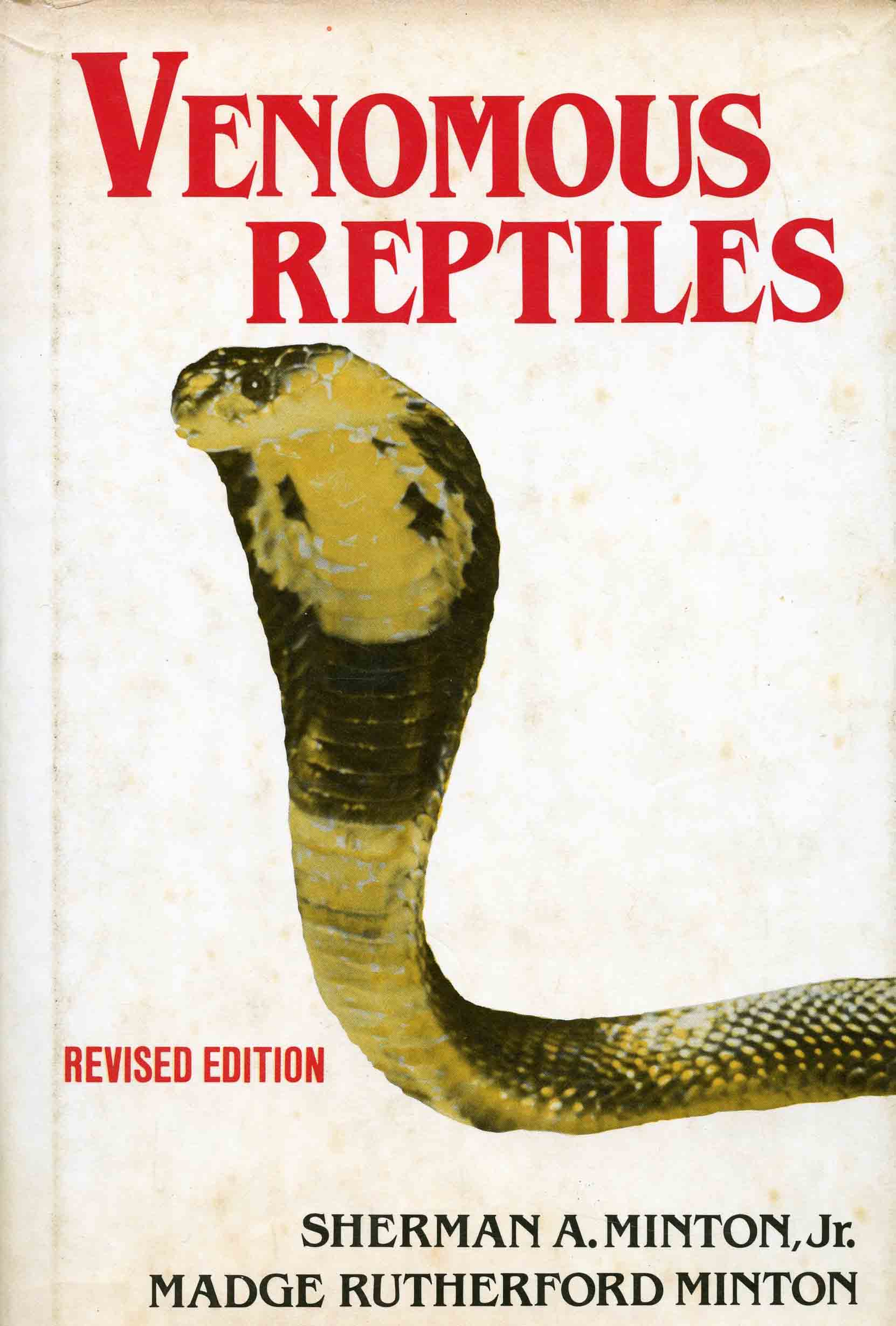 Image for Venomous Reptiles,
